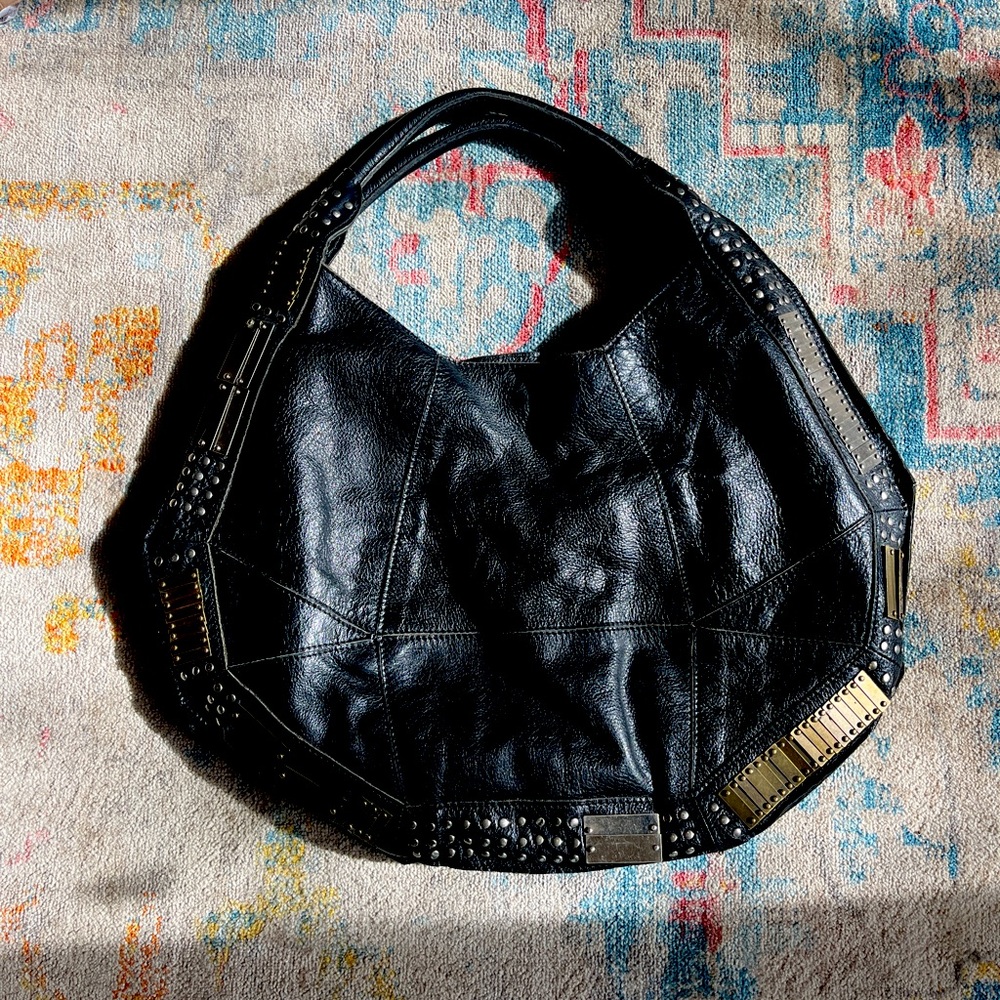 Foley & Corinna leather shoulder bag 11.5inches x 17inches